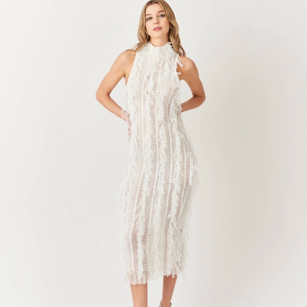 Women’s White midi dress